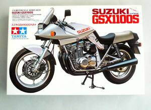 **[ нестандартный OK] не собран! Tamiya 1/12 мотоцикл серии No.10 Suzuki GSX1100S Katana внутри пакет нераспечатанный товар [ включение в покупку возможно ][GE08A19]**