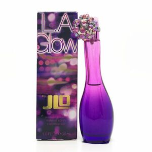 JENNIFER LOPEZ ジェニファー ロペス エル エー グロウ バイ ジェイロー L.A.GLOW BYJ.LO EDT 30ml ☆残量たっぷり9割　送料350円