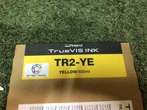新品 Roland　（ローランド）TrueVIS INK TR2インク TR2-YE（イエロー） 500ml 「2171」_画像3