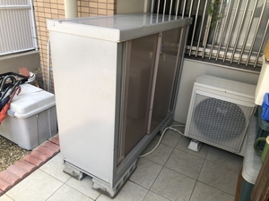 INABA Inaba место хранения H1,120×W1,330×D530mm ключ имеется разборка завершено Area ограничение Osaka город flat . район departure 