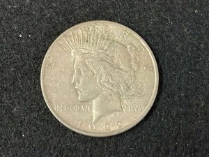 KF0604-86I　コンビニ決済のみ　アメリカ　リバティコイン　ピースダラー 1922年　ONE DOLLAR　1ドル銀貨　重量26.7g