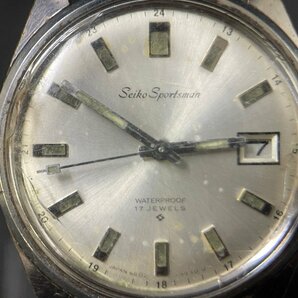 MI0604-92I SEIKO Sportsman 17J 6602-9982 腕時計 セイコー スポーツマン 手巻き メンズ腕時計 男性向け の画像2