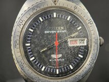 MK0605-24I　CITIZEN　SEVEN STAR　21J　AUTOMATIC　腕時計　シチズン　セブンスター　自動巻き　21石_画像2