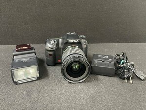 KY0605-71 Yupack оплата при получении PENTAX K10 18-45mm 1:4(22) стробоскоп имеется цифровой однообъективный зеркальный камера Pentax 