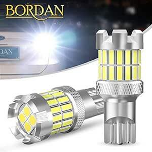 BORDAN 爆光LED T15/T16/W16W バックランプキャンセラー内蔵 1400ルーメン 後退灯 バックライト 超高輝度
