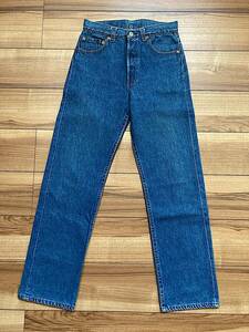 状態良好 80's USA製 Levi's リーバイス 501 デニム ジーンズ 1986年7月 アメリカ製 W29 70cm 古着 アメカジ レギュラーヴィンテージ 濃紺