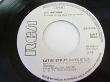 美品！プロモ見本盤EP【ラテン・ストラット LATIN STRUT(Super Strut)/ジョー・バターン JOE BATAAN】1974年（SS-2406）デオダートDeodato_画像3