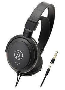 audio-technica 有線 ヘッドホン ATH-AVC200 音楽・映画観賞用 6.3mm標準/3.5mmミニ接続 ブラック