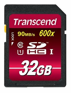 Transcend SDHCカード 32GB Class10 UHS-I対応 (最大転送速度90MB/s) TS32GSDHC10U1E (FF