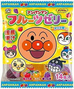  Fujiya Anpanman fruit jelly 14 piece ×18 sack 