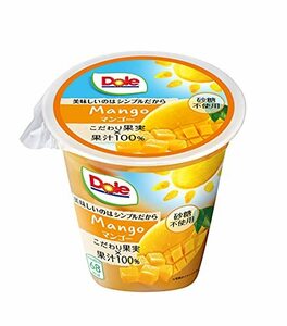 Dole ドール マンゴーカップ 198g×6個 (ヨーグルトやグラノーラに) (果物 フルーツポンチ ギフト デザート シリアル 間食 おやつ