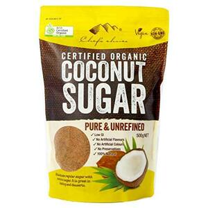 シェフズチョイス オーガニック ココナッツシュガー 500g 有機JAS BRC Kosher Organic Coconut Sugar (1