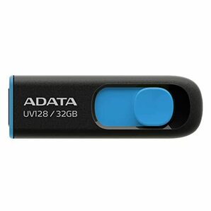 ADATA Technology USB3.0直付型フラッシュメモリー DashDrive UV128 32GB (ブラック+ブルー) AUV1の画像4
