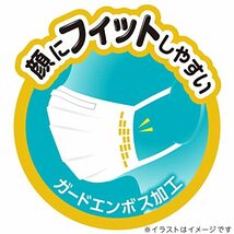 レック 日本製 不織布 マスク さわやかフィット ふつうサイズ 60枚入 ( 個包装 ) 175×90mm /幅広ゴム/JIS規格適合/全国マス_画像3