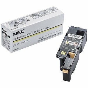 NEC PR-L5600C-16 大容量トナー イエロー(1400枚) NE-TNL5600-16J