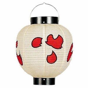 family Buddhist altar shop . rice field shop [ tray lantern * tray lantern ]... tray lantern .... circle [. mountain ]1676-1* height 27cm× fire sack diameter 24cm* paper ., stick attaching *.. three .,.