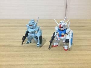 [ breaking the seal goods ] Gundam navy blue bar jiGUNDAM CONVERGE Gundam . work 1 serial number & Jim custom 