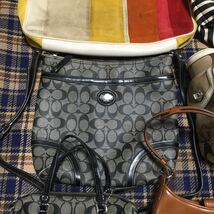 簡易清掃済 10点 BALLY ETRO COACH kate spade LA BAGAGERIE バッグ 1円スタート②_画像3