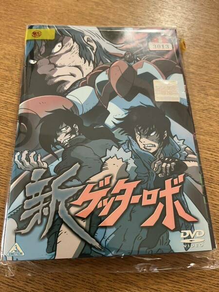 新ゲッターロボ　DVD 全6巻 セット レンタル落ち