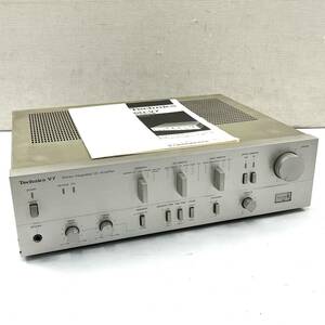 Technics pre-main amplifier SU-V7 instructions attaching Technics 24E north TO2