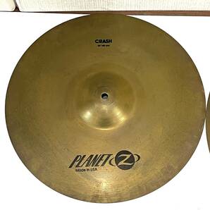 Zildjian クラッシュシンバル PLANET Z CRASH 16インチ ライドシンバル PLANET Z RIDE 20インチ ジルジャン 24E 北TO3の画像2