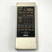 AKAI カセットデッキ GX-M939W リモコン付き アカイ 赤井 24E 北TO2_画像9