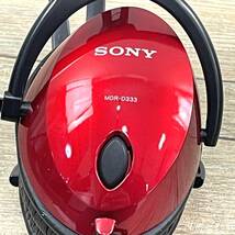 SONY ヘッドフォン MDR-D333 レッド ソニー 24E 北2_画像8