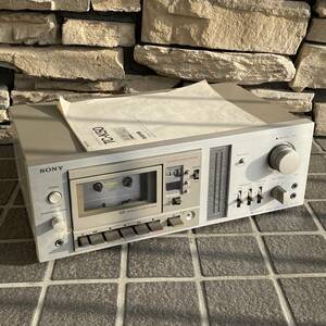 1000 jpy SONY cassette deck TC-K50 instructions attaching Sony 24E north E2