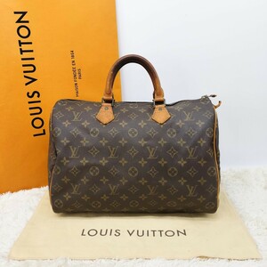 正規品 LOUISVUITTON ルイヴィトン ヴィトン スピーディー スピーディ35 モノグラム ボストンバッグ ハンドバッグ ミニボストン M41524