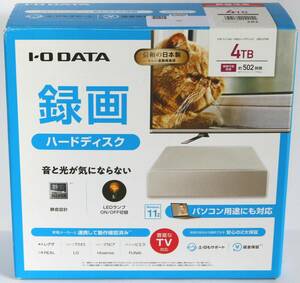 □I・O DATA HDD-UT4W 4TB