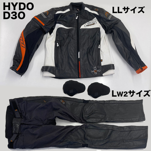 【美品】HYOD ST-X D3O レザーメッシュジャケット+インナー LLサイズ ＆ HYOD ST-X D3O レザーパンツ LW2サイズ