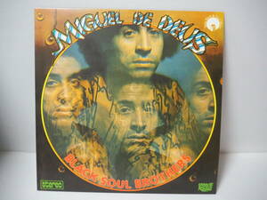 綺麗【Brazilian FUNK LP】MIGUEL DE DEUS ミゲル・ヂ・デウス / BLACK SOUL BROTHER （GROOVIE製 型番：GROO0057LP）