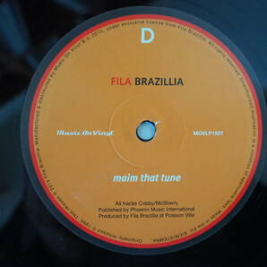綺麗【クラブジャズLP】FILA BRAZILLIA フィラ・ブラジリア / MAIM THAT TUNE (20TH ANNIVERSARY EDITION)  2LP （MUSIC ON VINYL製）の画像6