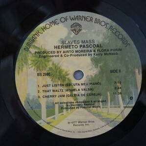 綺麗【歴史的傑作LP】HERMETO PASCOAL エルメート・パスコアル / SLAVES MASS  （PURE PLEASURE製 型番：BS2890）の画像6