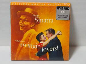 [MFSL paper jacket height sound quality record SACD]FRANK SINATRA Frank *sina tiger / songs for swingin*lovers! hybrid (Mobile Fidelity made )