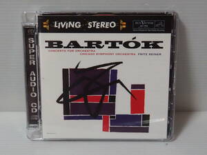 【高音質盤SACD】BARTOK-CONCERTO FOR ORCHESTRA-CSO,REINER ハイブリッド 　 (Analogue Productions製 　型番：CAPC 1934 SA）