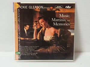 【紙ジャケットCD】JACKIE GLEASON ジャッキー・グリース / Music,Martinis, and Memories （東芝EMI製　 型番：TOCJ-66153）