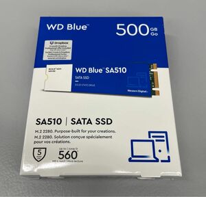 Western Digital WD M.2 SATA SSD SA510 500GB 新品