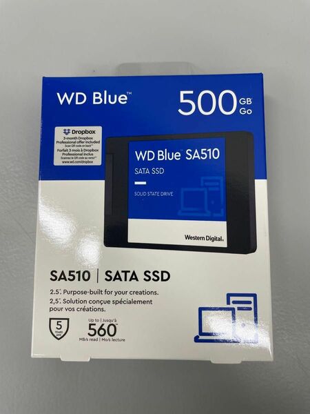 WD Blue SA510 SSD SATA 500GB 新品