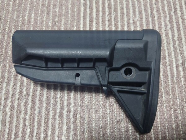 BCM Air Gunfighter Mod.0 SOPMOD Stock(レプリカストック,BKカラー )