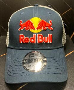 送料無料　【新品】刺繍多数RedBull レッドブル ニューエラメッシュキャップ