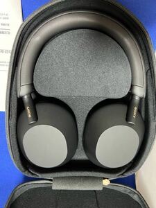 SONY wireless noise cancel ring stereo headset WH-1000XM5 almost new goods . close secondhand goods 
