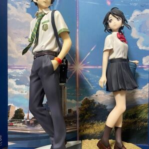 君の名は。 立花瀧 宮水三葉 1/8スケール 塗装済み完成品フィギュア　グッドスマイルカンパニー