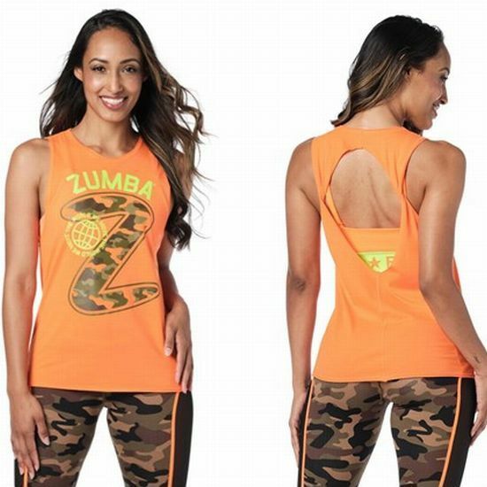 【正規品・新品】Sサイズ★ZUMBA・ズンバ★World Open Back Tank