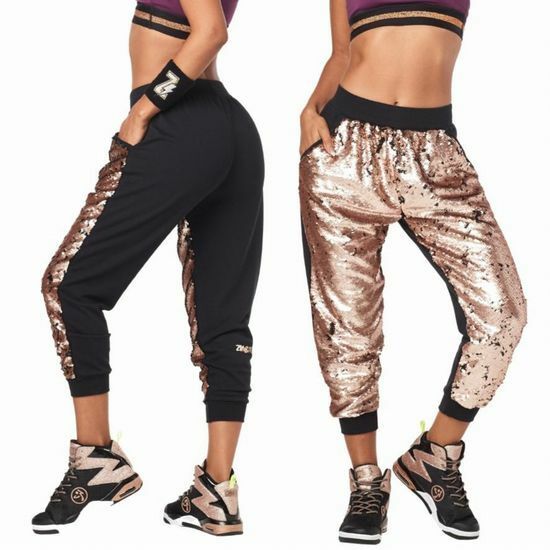 【正規品・新品】ＸＳサイズ★ZUMBA・ズンバ★Glitz + Glam Capri Sweatpants