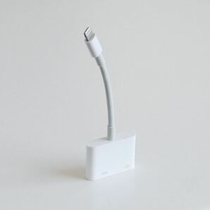 〈即決〉 APPLE アップル 純正品 Lightning - Digital AVアダプタ HDMI A1438 ［ゆうパケット発送対応］の画像1