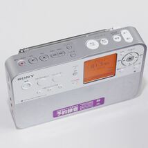 〈即決〉 SONY ソニー ICZ-R51 ポータブル ラジオ レコーダー _画像2