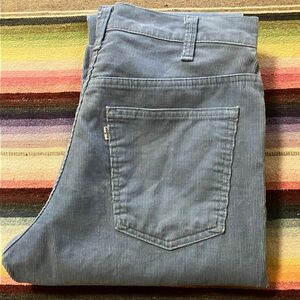 好色ライトブルー vintage☆Levi's 519リーバイス コーデュロイ パンツ42talon zip ビンテージ OLD