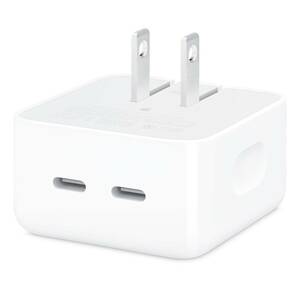 ■■Apple 純正 デュアルUSB-Cポート搭載35Wコンパクト電源アダプタ A2571 / Macbook付属品■■