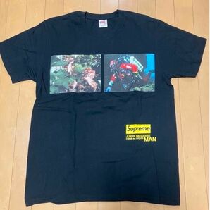 Supreme/JUNYAWATANABE コムデギャルソンT 美品 黒 シュプリーム